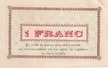 Frankreich 1 Franc - Cornimont- 1915 - Serial A - P.88-13