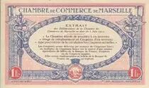 Frankreich 1 Franc - Marseille - Chamber of Commerce - 05-06-1917 - Serial H-R