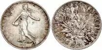 Frankreich 1 Franc - Sower- 1920 - Silver