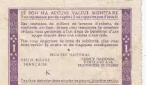 Frankreich 1 Franc 1941-1942 - F to VF - WWII - Serial K