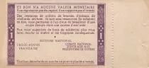 Frankreich 1 Franc 1941-1942 - XF