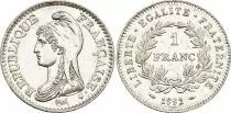 Frankreich 1 Franc 200 years of the French Republic - 1992