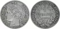 Frankreich 1 Franc Ceres - III e Republic - 1894 A Paris