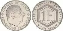 Frankreich 1 Franc Charles de Gaulle 1958-1988