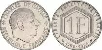 Frankreich 1 Franc Charles de Gaulle 1958-1988
