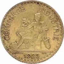 Frankreich 1 Franc Mercury seated - 1923