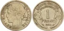 Frankreich 1 Franc Morlon - 1934