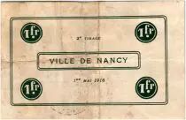 Frankreich 1 Franc Nancy City