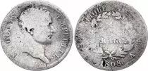 Frankreich 1 Franc Napoleon I - 1808 A Paris - Silver