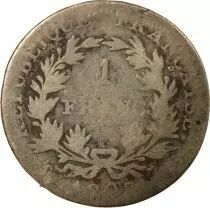 Frankreich 1 Franc Napoleon I - 1808 A Paris - Silver