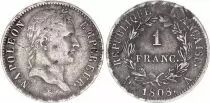 Frankreich 1 Franc Napoleon I - 1808 A Paris Silver
