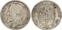 Frankreich 1 Franc Napoleon III - 1868 A Paris - Silver