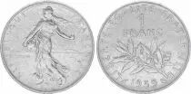 Frankreich 1 Franc Seed sower - 1959 Essai