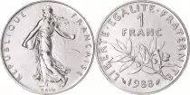 Frankreich 1 Franc Seed sower - 1988 - from UNC set