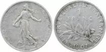 Frankreich 1 Franc Semeuse - 1907