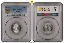 Frankreich 1 Franc Semeuse - 1909 - PCGS MS66