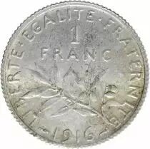 Frankreich 1 Franc Semeuse - 1916
