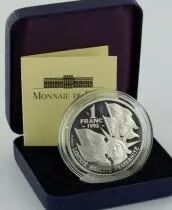 Frankreich 1 Franc Silver 50th Anniversary of D-Day - 1994 - BU