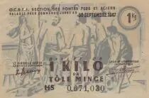 Frankreich 1 Kilo de t�le mince - Organisation des fontes, fers et aciers - 1947