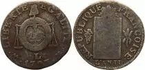 Frankreich 1 sol - Balance type - An II L Bayonne