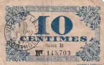 Frankreich 10 Centimes - City of Lille - Bon communal - 31-10-1917 - S&eacute;rie B