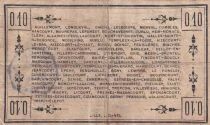 Frankreich 10 centimes - P&eacute;ronne War Bond - September 2, 1915 - Series No. 102801