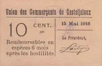 Frankreich 10 centimes Casteljaloux City