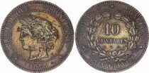 Frankreich 10 Centimes Ceres - 1873 K Bordeaux  - KM.815.1