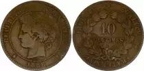 Frankreich 10 Centimes Ceres - 3th Republic - 1887 A Paris