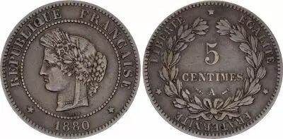 Frankreich 10 Centimes Dupuis - 1898