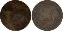 Frankreich 10 Centimes Fabrique du Vast - Essai