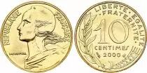 Frankreich 10 Centimes Lagriffoul - 2000 BU