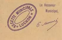 Frankreich 10 centimes Luchon City