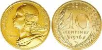 Frankreich 10 Centimes Marian - 1976 - UNC