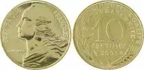 Frankreich 10 Centimes Marian - 2001 BU