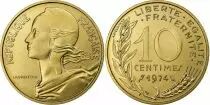 Frankreich 10 Centimes Marianne - 1974