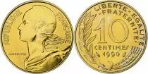 Frankreich 10 Centimes Marianne - 1990