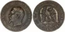 Frankreich 10 Centimes Napoleon III - 1853 A Paris - Fine to VF - KM.771.1