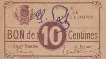 Frankreich 10 centimes Toulouse City