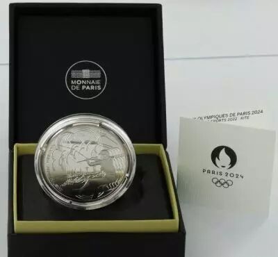 Frankreich 10 Euro Silver - Olympic Games Paris PARIS 2024 - Kite