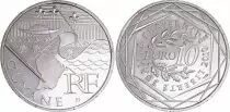 Frankreich 10 Euros - Guyane - 2010 - Silver