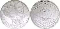 Frankreich 10 Euros - Martinique - 2012 - Silver