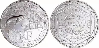 Frankreich 10 Euros - R�union - 2011 - Silver