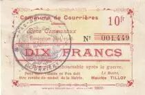 Frankreich 10 F Courri&egrave;res