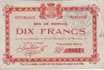 Frankreich 10 F Glageon