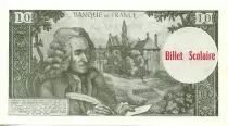 Frankreich 10 F Voltaire (green) - 1963