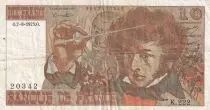 Frankreich 10 Francs - Berlioz -  07-08-1975 - Serial K.222