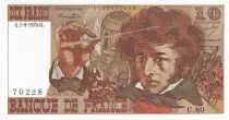 Frankreich 10 Francs - Berlioz - 01-08-1974 - Serial U.80 - P.150