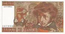 Frankreich 10 Francs - Berlioz - 02-03-1978 - Serial U.301 - P.150