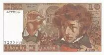 Frankreich 10 Francs - Berlioz - 02-06-1977 - Serial J.298 - P.150